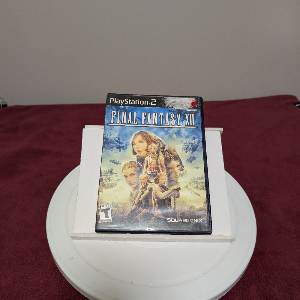 PLAYSTATION 2 FINAL FANTASY XII BLACK LABEL COMPLETE WITH MANUAL